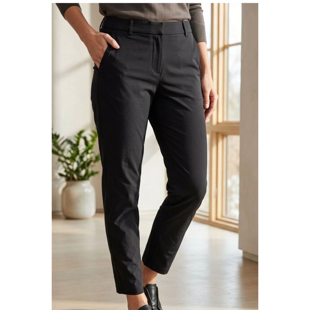 Lululemon On The Move Pants Black Lightweight Travel Pants Size 6